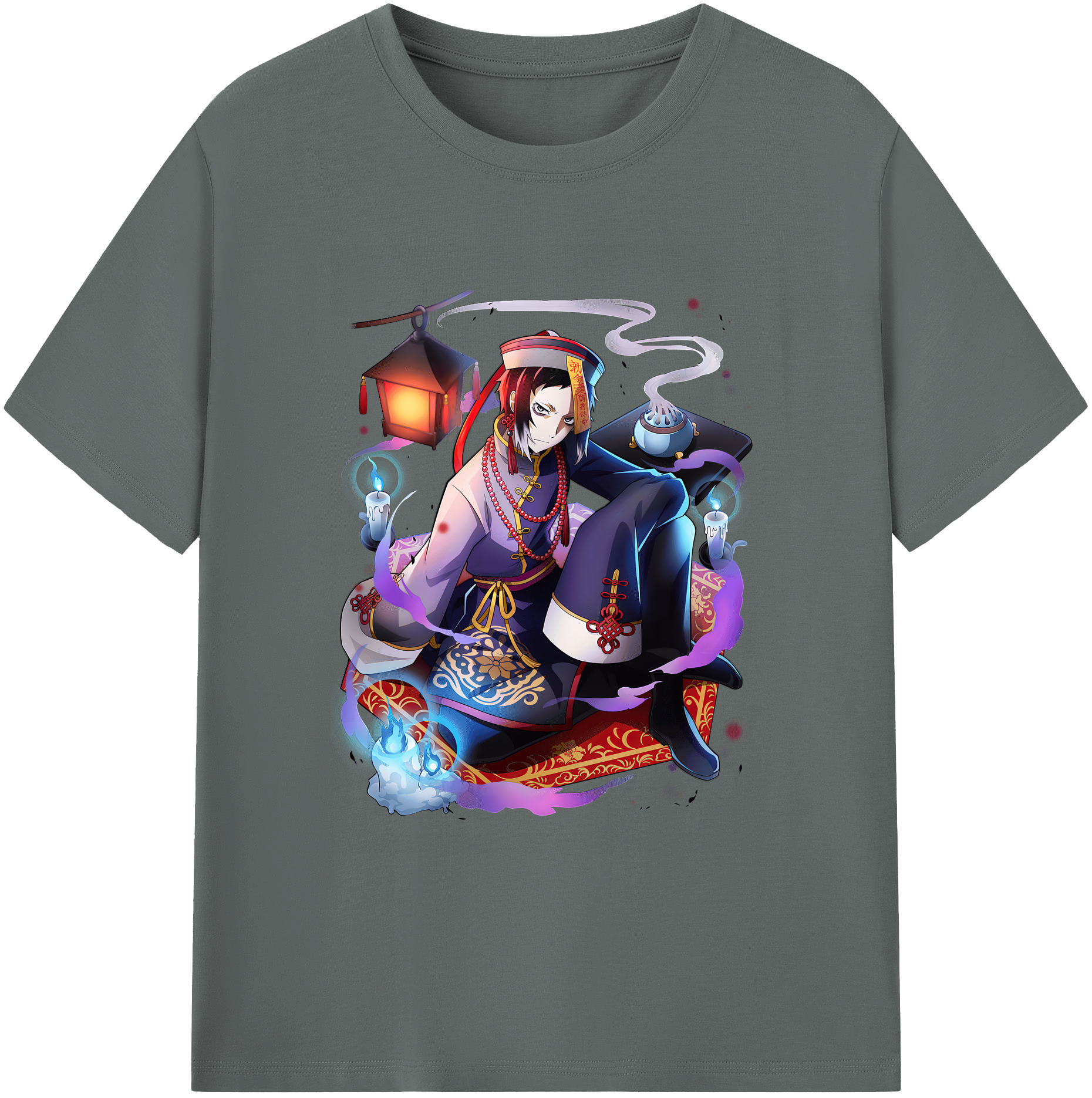 （画像用） 文豪ストレイドッグス Bungo Stray Dogs 綿100％ メンズ半袖Tシャツ｜肌触りやわらか＆通気性